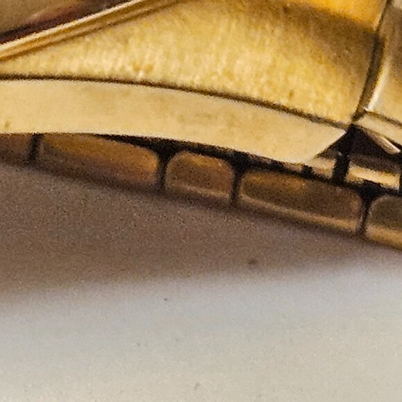 Vintage Citizen Eco-Drive Gold-Tone Men's Watch | Champagne Dial | Classic Style - Picture 9 of 16